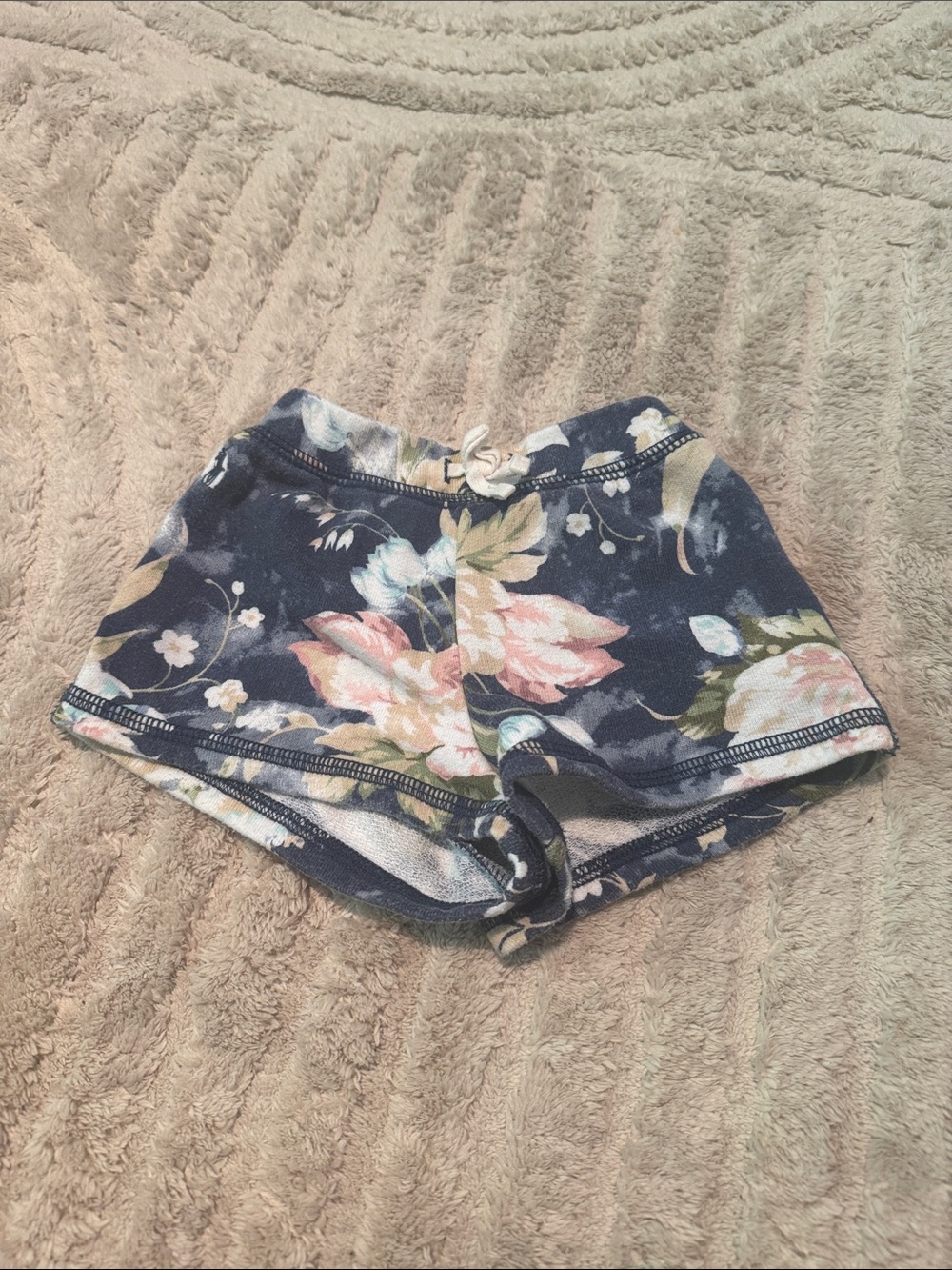 Baby Ralph Lauren Navy Lounge Shorts